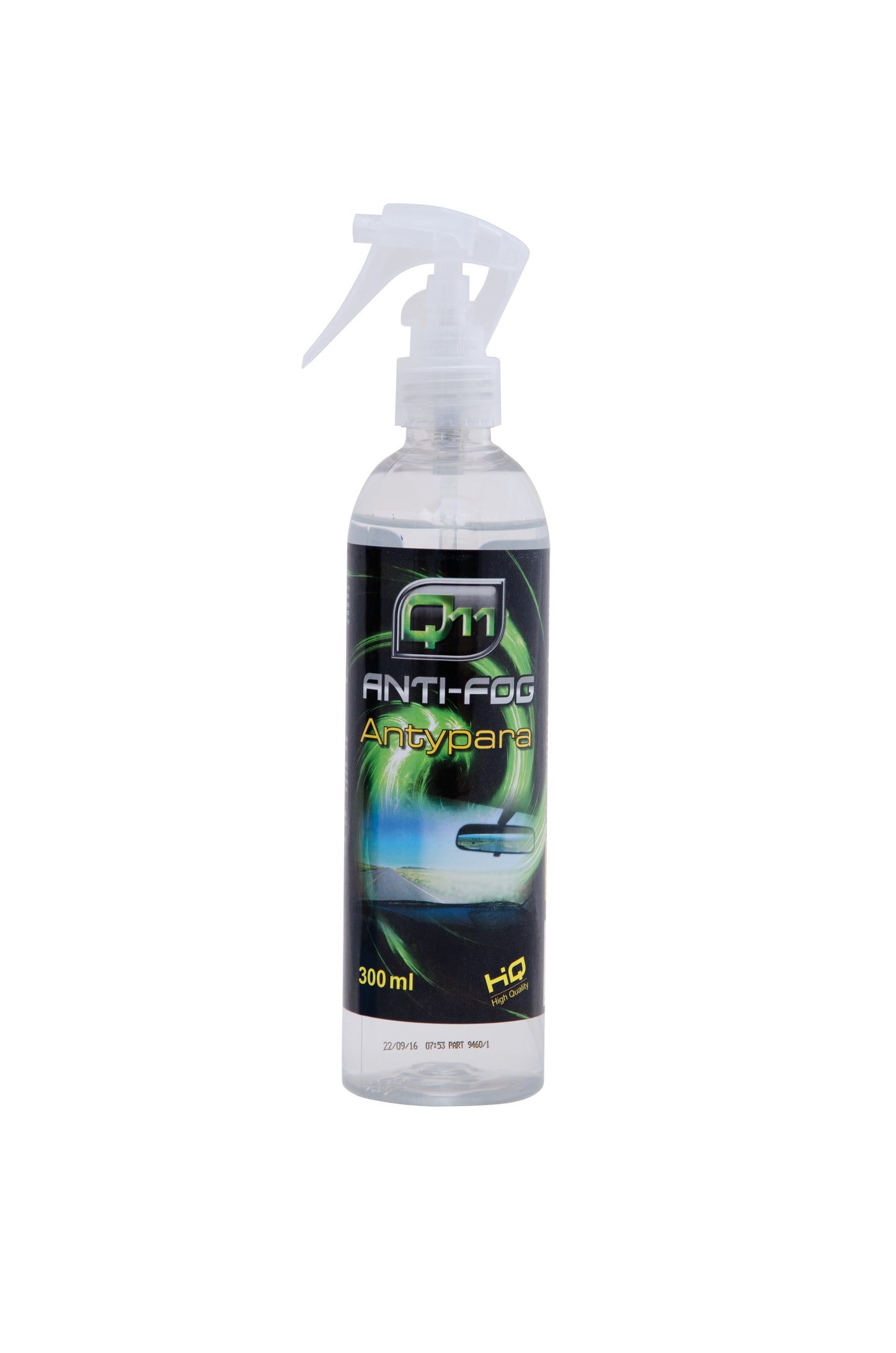 Q11 Antifog 300ml (nooit meer beslagen ruiten) met Nano techniek