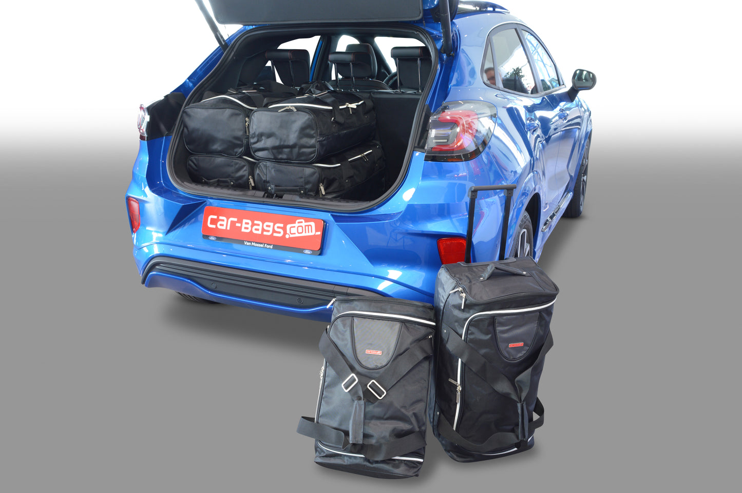 Reistassenset Ford Puma 2019-heden (Verstelbare laadvloer in onderste stand)