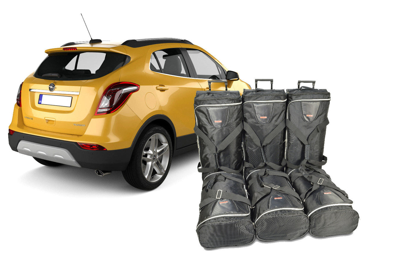 Reistassenset Opel Mokka B 2020-heden 5-deurs hatchback (Incl. Mokka-e. Trolleytassen met expansierits)
