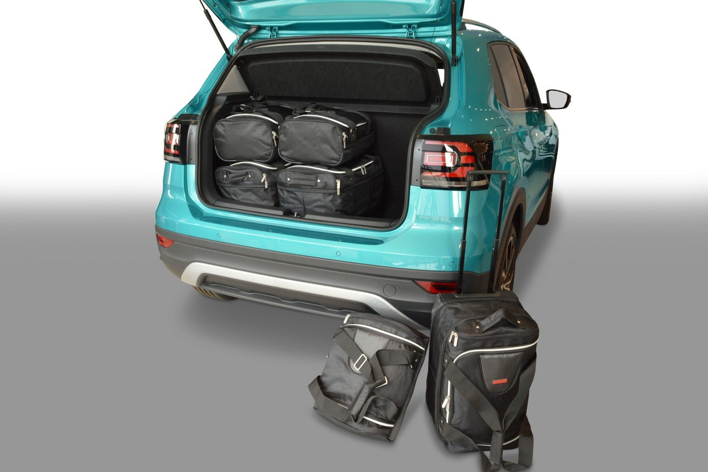 Reistassenset Volkswagen T-Cross (C1) 2018-heden 5-deurs hatchback (Trolleytassen met expansierits)