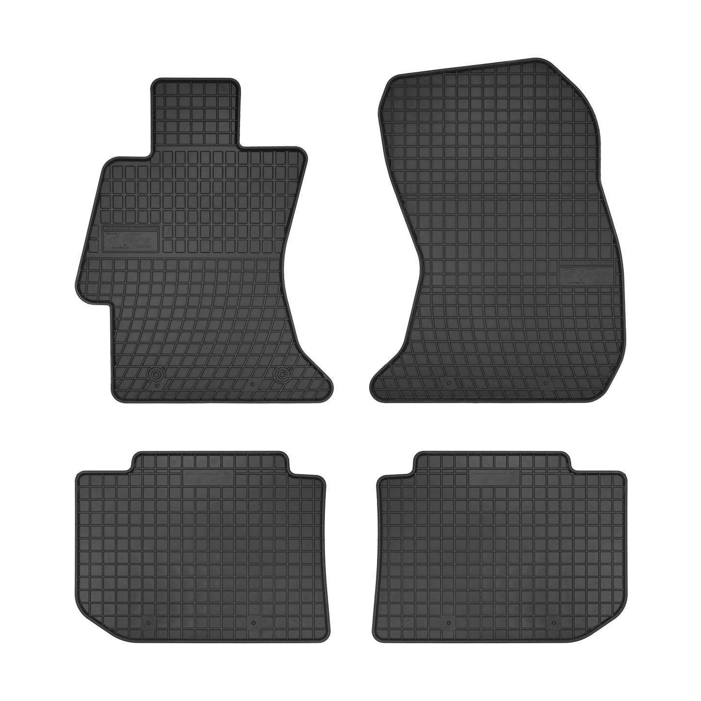 Rubbermatten Subaru XV hatchback (2012-2017) - Frogum