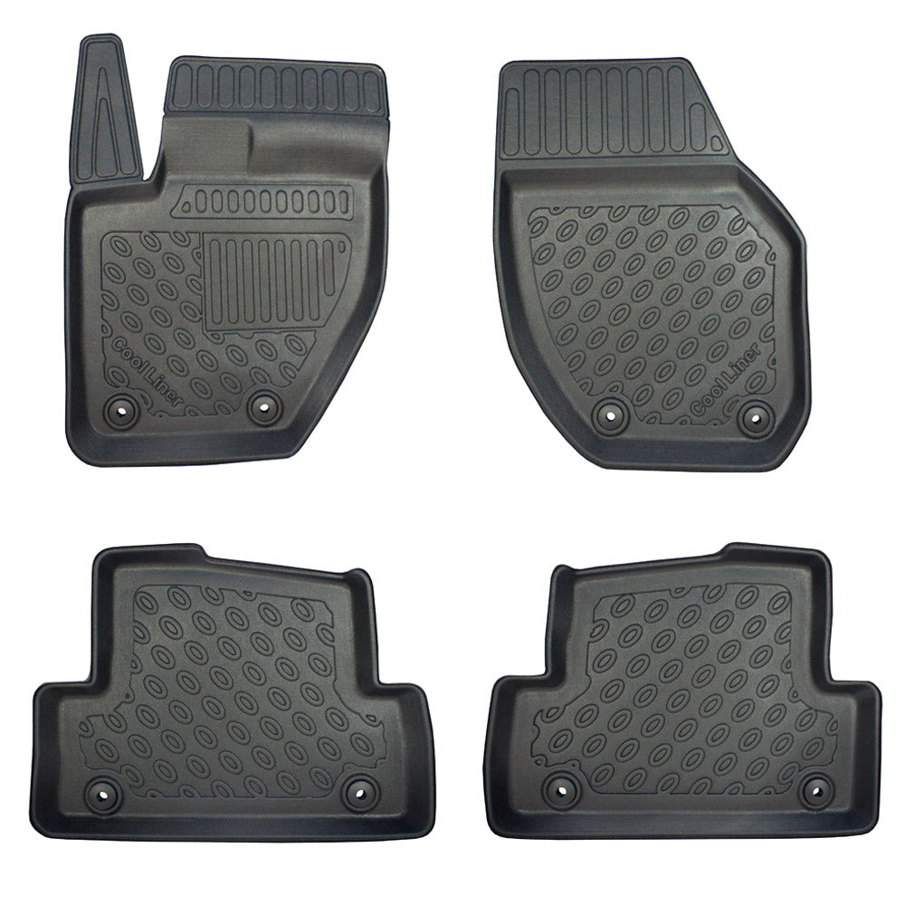 Rubbermatten Volvo V40 hatchback (2012-Heden) - 3D Schaalmatten