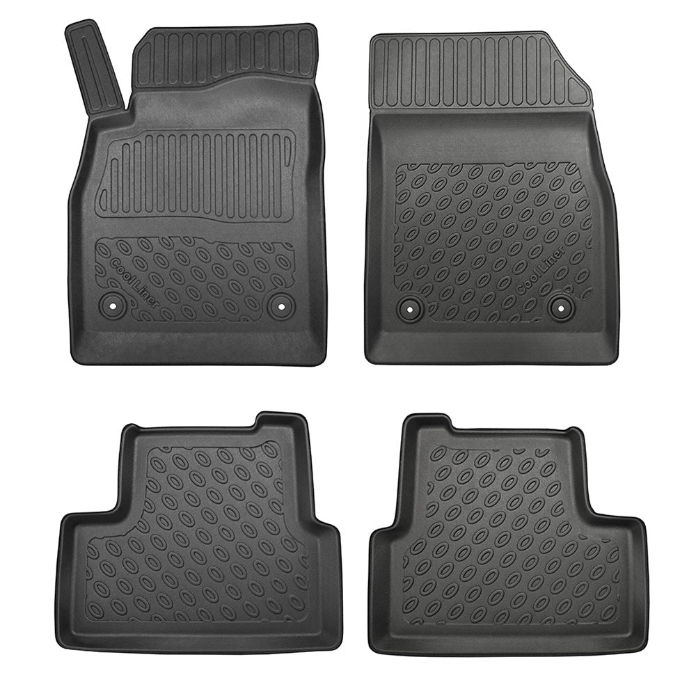 Rubbermatten Opel Astra J hatchback (2009-2016) - 3D Schaalmatten