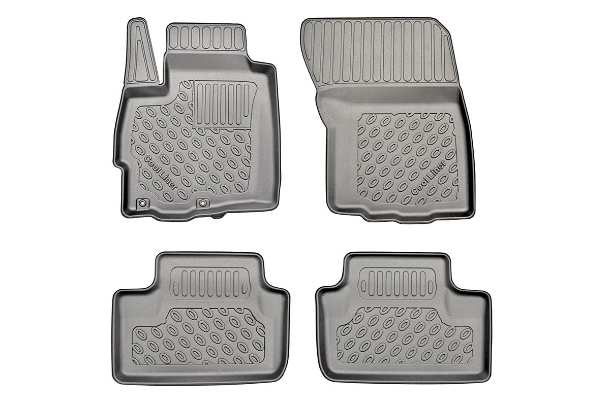 Rubbermatten Mitsubishi ASX terreinwagen (2010-2022) - 3D Schaalmatten