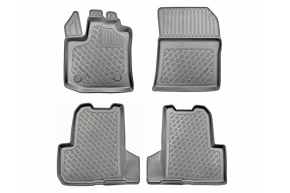 Rubbermatten Dacia Lodgy MPV (2012-Heden) - 3D Schaalmatten