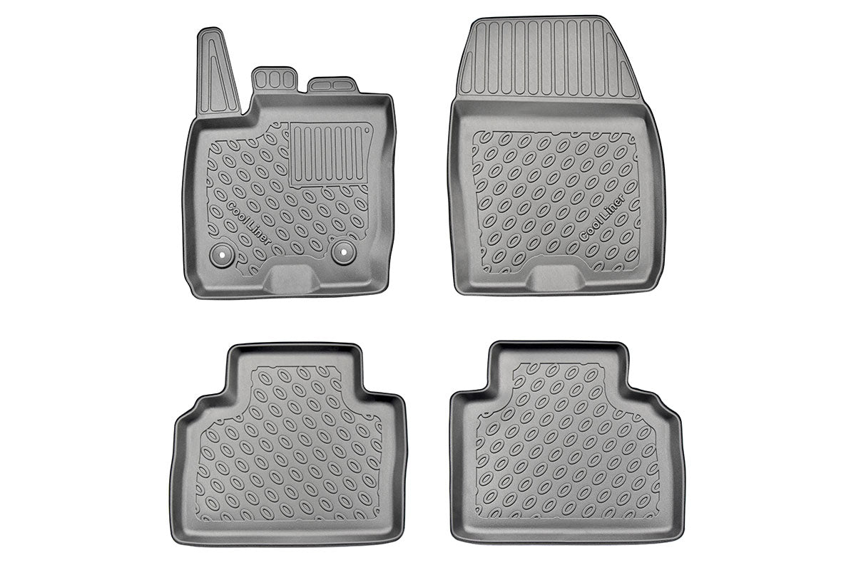 Rubbermatten Ford Tourneo Courier mpv (2014-2023) - 3D Schaalmatten