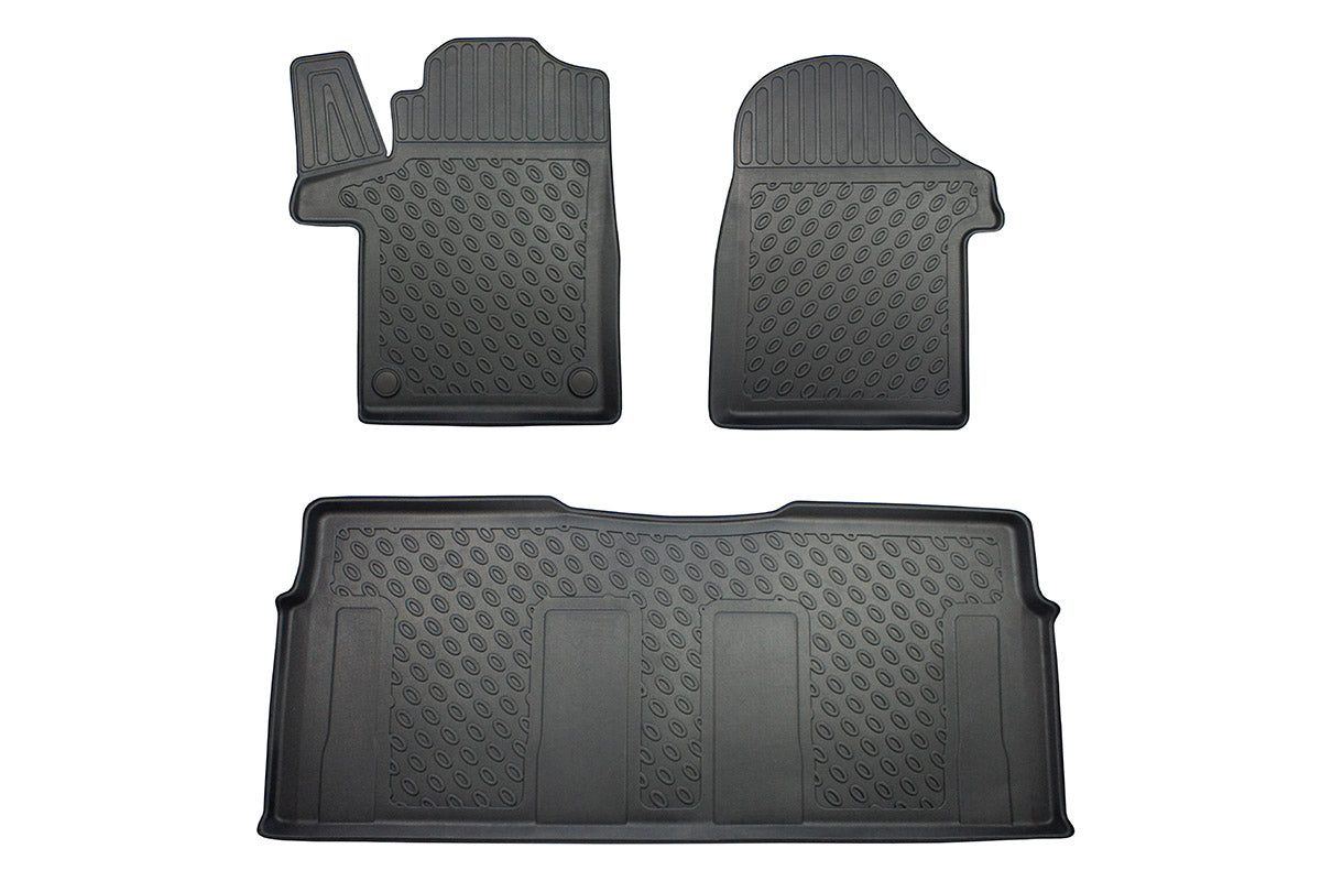 Rubbermatten Mercedes EQV mpv (2020-Heden) - 3D Schaalmatten