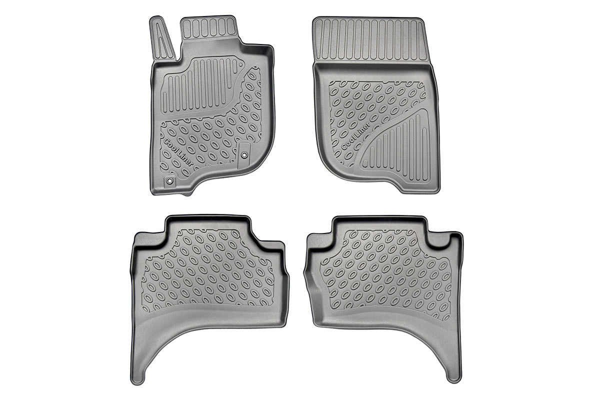 Rubbermatten Mitsubishi L200 pick-up (2016-2023) - 3D Schaalmatten