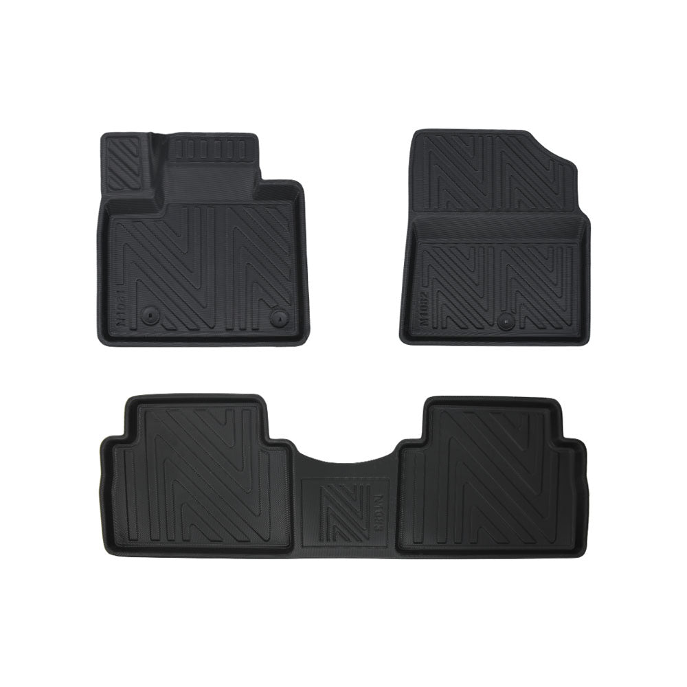 Rubbermatten Hyundai Santa Fe suv (2018-2024) - Premium carbonlook