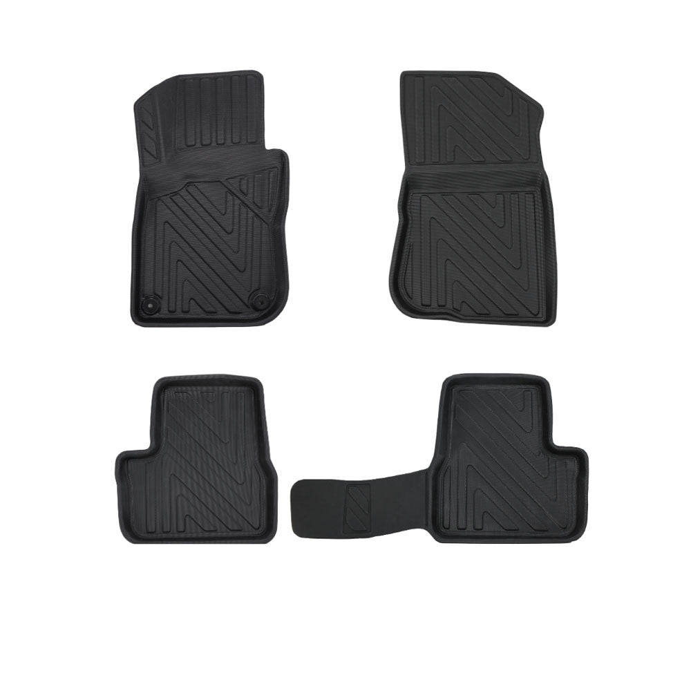 Rubbermatten Peugeot 2008 suv (2013-2019) - Premium carbonlook
