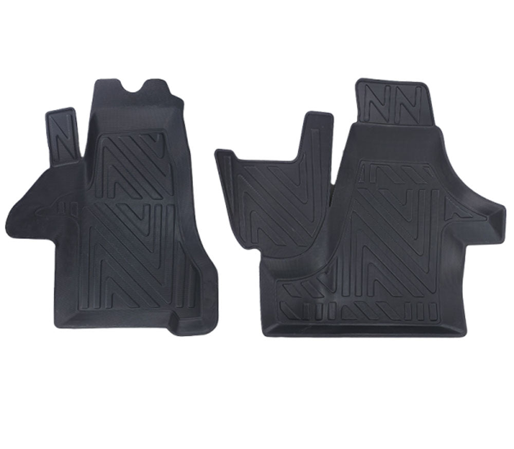 Rubbermatten Volkswagen T5 Bestelwagen (2003-2015) - Premium carbonlook