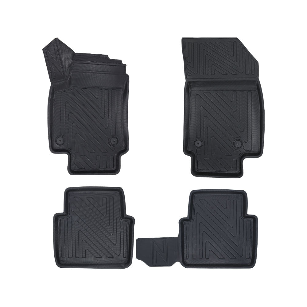 Rubbermatten Opel Crossland X suv (2017-2020) - Premium carbonlook
