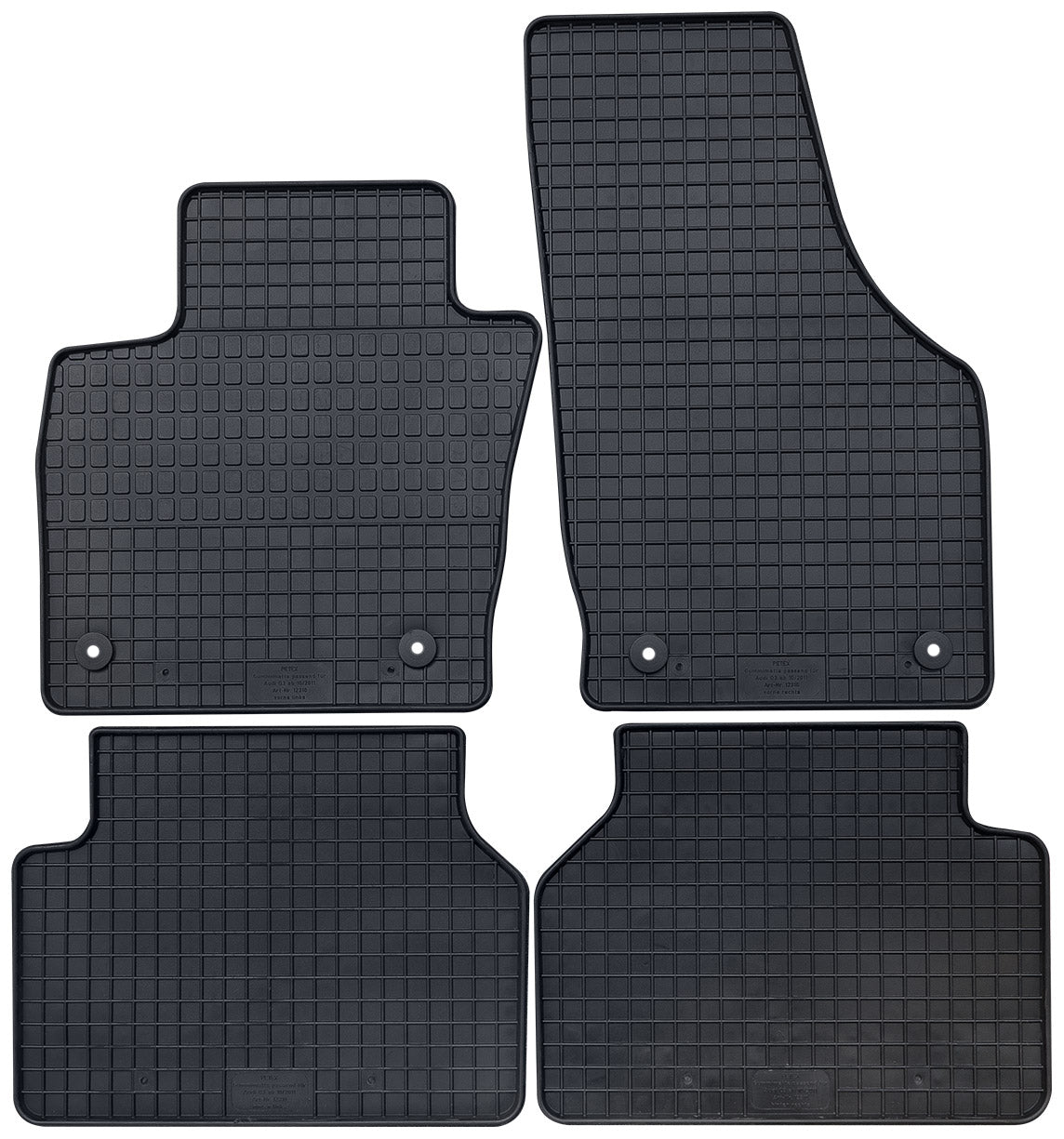 Rubbermatten Audi Q3 suv (2011-2018) - Petex