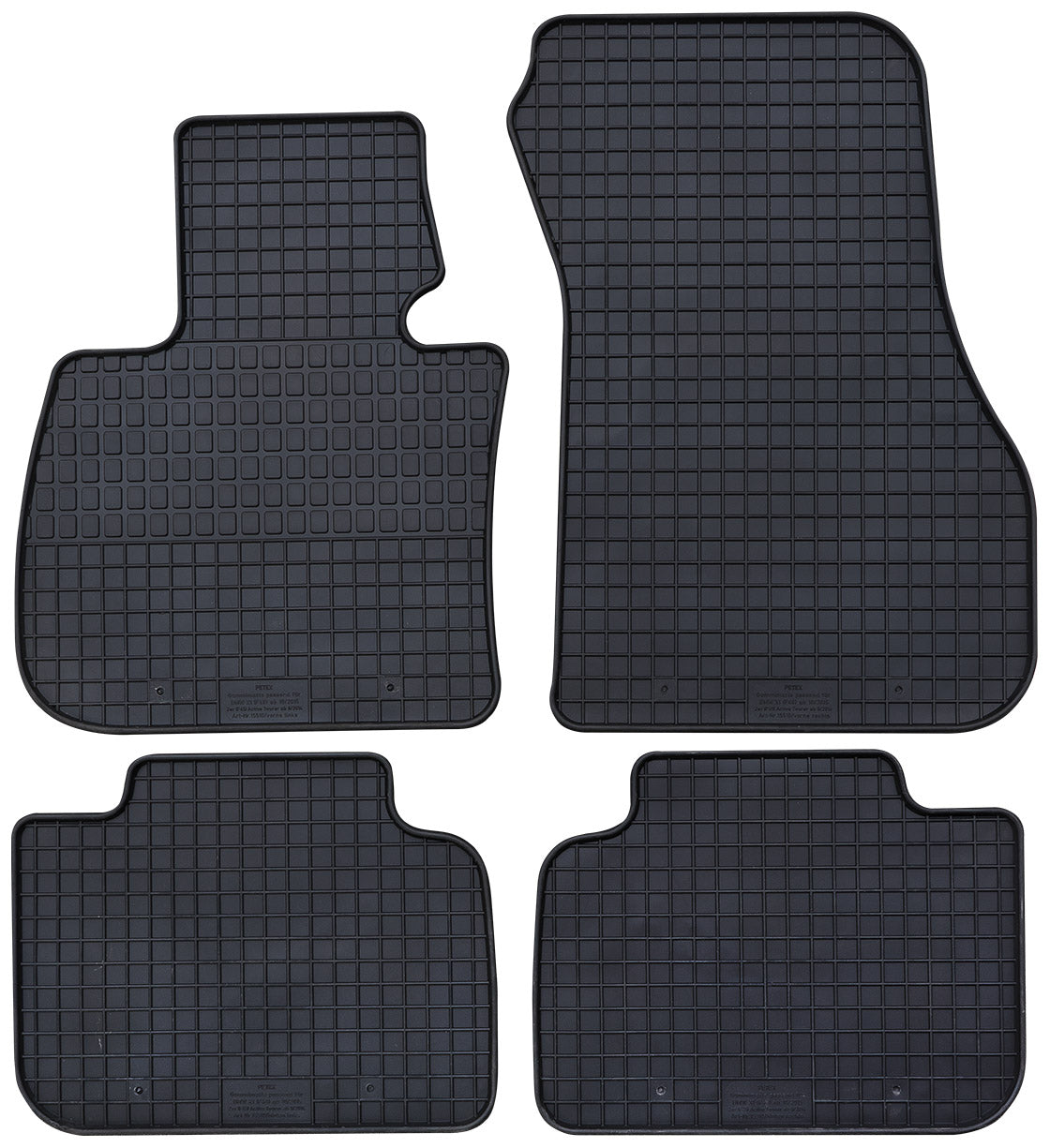 Rubbermatten BMW X2 suv (2018-2023) - Petex