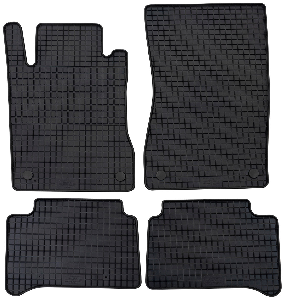 Rubbermatten Mercedes E-klasse W211 sedan (2002-2009) - Petex