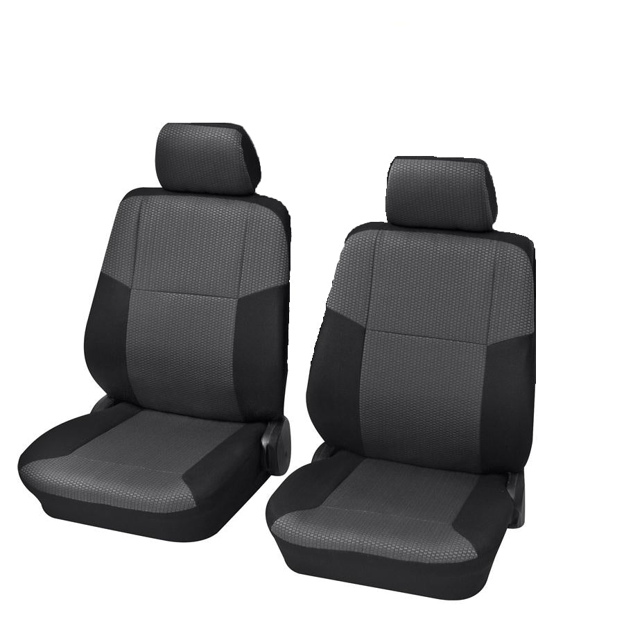 Autostoelhoezen - Sylt - Voorset - Grijs