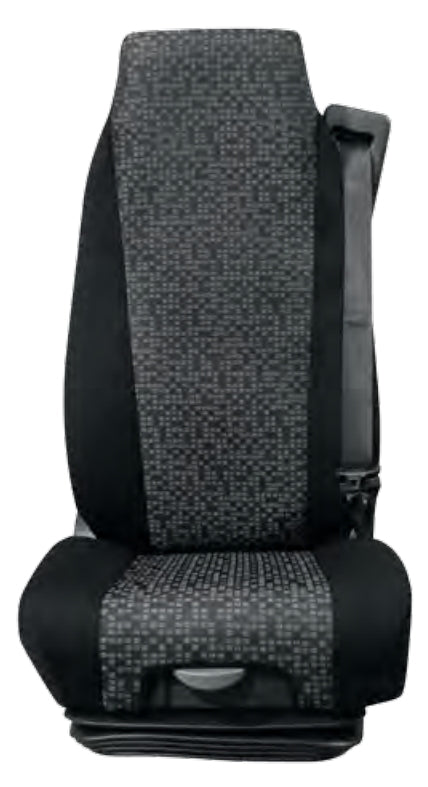 Vrachtwagen stoelhoes Rhein-1 (bestuurdersstoel/bijrijdersstoel) - zwart/antraciet - Antraciet