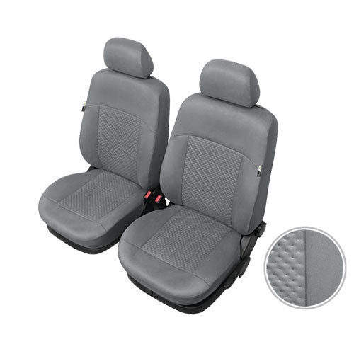 Autostoelhoezen - Arcadia - Maat: XL - Grijs