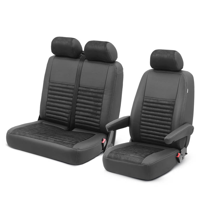 Pasvorm Stoelhoezen Mercedes Vito 447 Bestelwagen (2014-Heden) - stof, kunstleer of stof / kunstleer