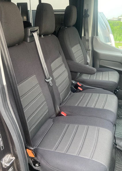 Pasvorm Stoelhoezen Ford Transit Bestelwagen (2014-Heden) - Stof