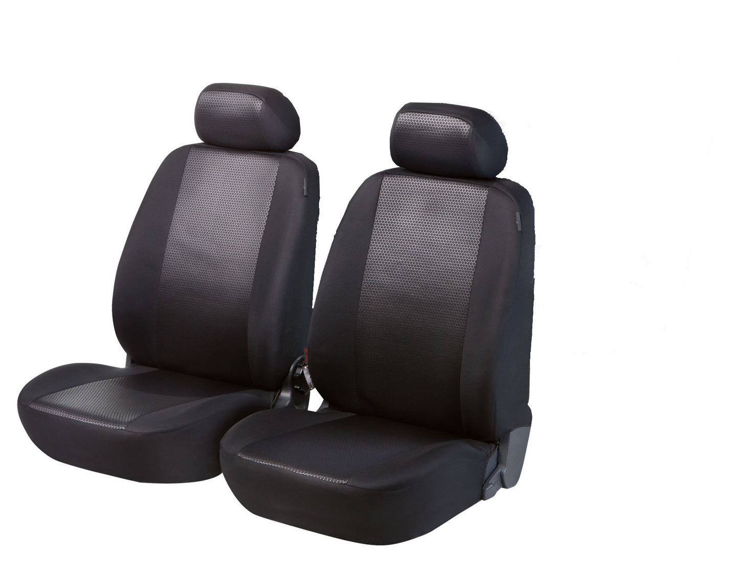 Autostoelhoezen - Shiny - Zwart