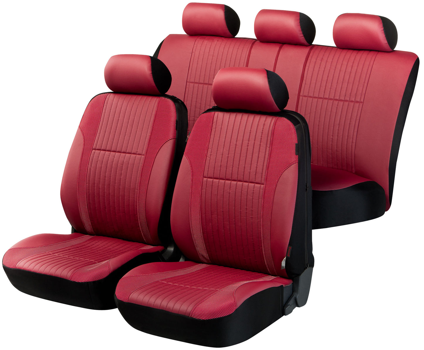 Autostoelhoezen - Medway - Rood