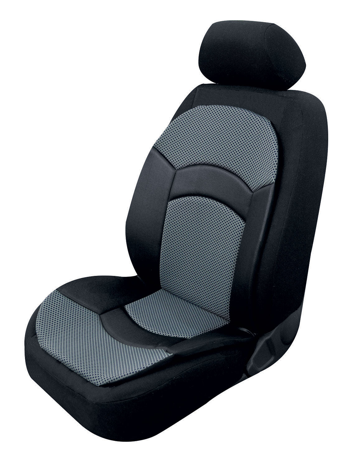 Universele stoelkussen - Milano - grijs - Grijs