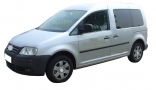 Volkswagen Caddy Life Combi Bestelwagen 2004-heden (geen scheiding achter 2e zitrij) kofferbakmat