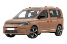 Volkswagen Caddy combi 5 persoons 2020-heden / Ford Tourneo Connect 2022-heden kofferbakmat