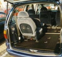 VW Sharan / Seat Alhambra - deel voor - 1995 t/m 2010 - Carbox Kofferbakmat (OP=OP)