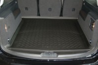 VW Sharan 2010 t/m heden (5 persoons, dus met 3e zitrij neergeklapt) - Carbox Kofferbakmat