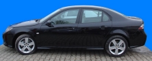 Saab 9-3 Sport Sedan / 4 deurs 2002-heden ingebouwd audiosysteem - Guardliner Kofferbakmat