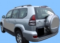 Toyota Landcruiser 120 - 2002 t/m 2009  - Guardliner Kofferbakmat