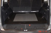 Ford S-MAX MPV / 5 deurs 2006-heden 7 persoons - 3e zitrij neergeklapt - Guardliner Kofferbakmat