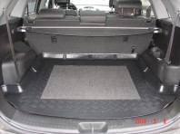 Kia Sorento II / 5-deurs SUV / 2009-heden,  7 zitter; 3e zitrij neergeklapt - Kofferbakmat