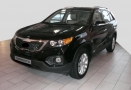 Kia Sorento II / 5-deurs SUV / 2009-heden,  7 zitter; 3e zitrij neergeklapt - Kofferbakmat