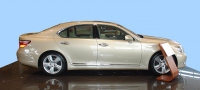 Lexus LS Sedan / 4 deurs 2007-heden 4e generatie (niet hybride) - Guardliner Kofferbakmat