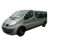 Renault Trafic Combi (L2) Lang / 5-deurs MPV / 9.2001-heden,  combi - 9-zitter (achter de 3e rij zetels, extra airco) - Kofferbakmat