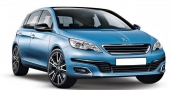 Peugeot 308 II 5-deurs hatchback 2013-heden (hoge vloer) - Guardliner Kofferbakmat