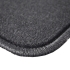 Premium Velours kofferbakmat