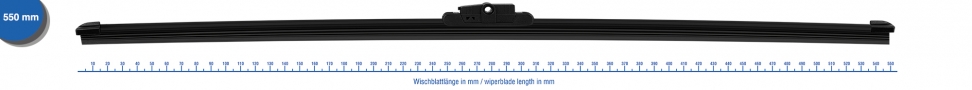 Ruitenwisser flatblade (550 mm)