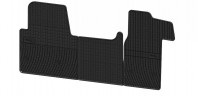 Rubbermatten set - 3-delig voor Opel Movano 2010-2021 / Renault Master / Nissan NV400 2010-2021 / Interstar 2022-heden