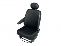 Autostoelhoes bedrijfswagens - Voorstoel 1-zits - Skai kunstleder - DV1-Large