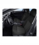 Pasvorm stoelhoezen VW Golf VII van 2012-heden - ARES - Zwart/grijs (voorset)
