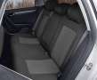 Pasvorm  stoelhoezenset VW Passat B7 van 2010 t/m 2014  - ARES - Zwart/grijs (complete set)