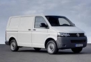 Pasvorm stoelhoezen set (stoel en stoel) Volkswagen Transporter T5 2003 t/m 2015 - Kunstleer zwart