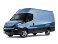 Pasvorm stoelhoezen set (stoel en duobank) voor Iveco Daily 2014-heden - Stof zwart