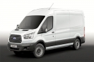 Pasvorm stoelhoezen set (stoel en stoel) voor Ford Transit 2014 t/m heden -Stof zwart