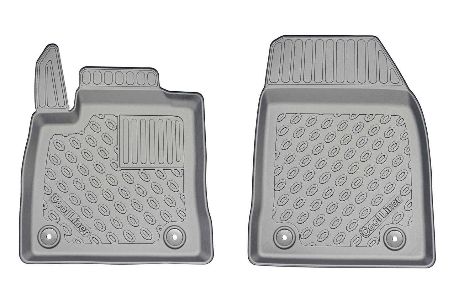 Rubbermatten Ford Transit Courier 2023-heden (voorset) - 3D Schaalmatten