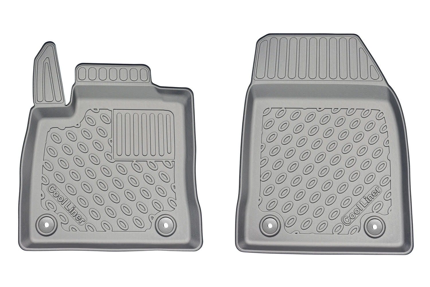 Rubbermatten Ford Transit Courier 2023-heden (voorset) - 3D Schaalmatten